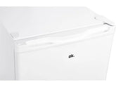 Frigorífico Table Top - OK OFK 061 E W, Compresor, 51 cm, 41 L, independiente, Compresor Blanco